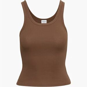 Aritzia Sunday Best Cognac Carey Tank